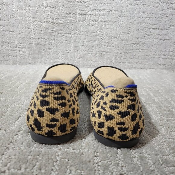 Rothy's The Point Leopard Prints Pointed Toe Slip on Shoes Womens Multiple Sizes - Picture 4 of 11